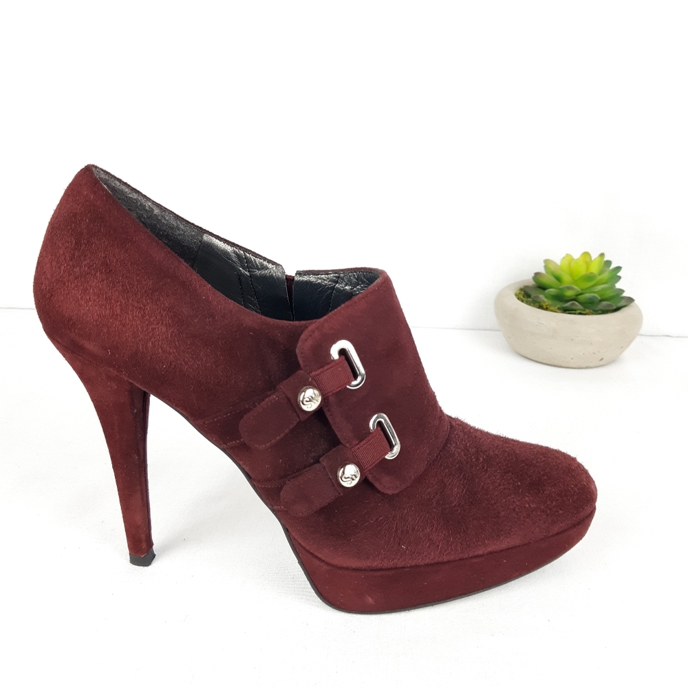 Stuart Weitzman Platform Ankle Booties - image 1